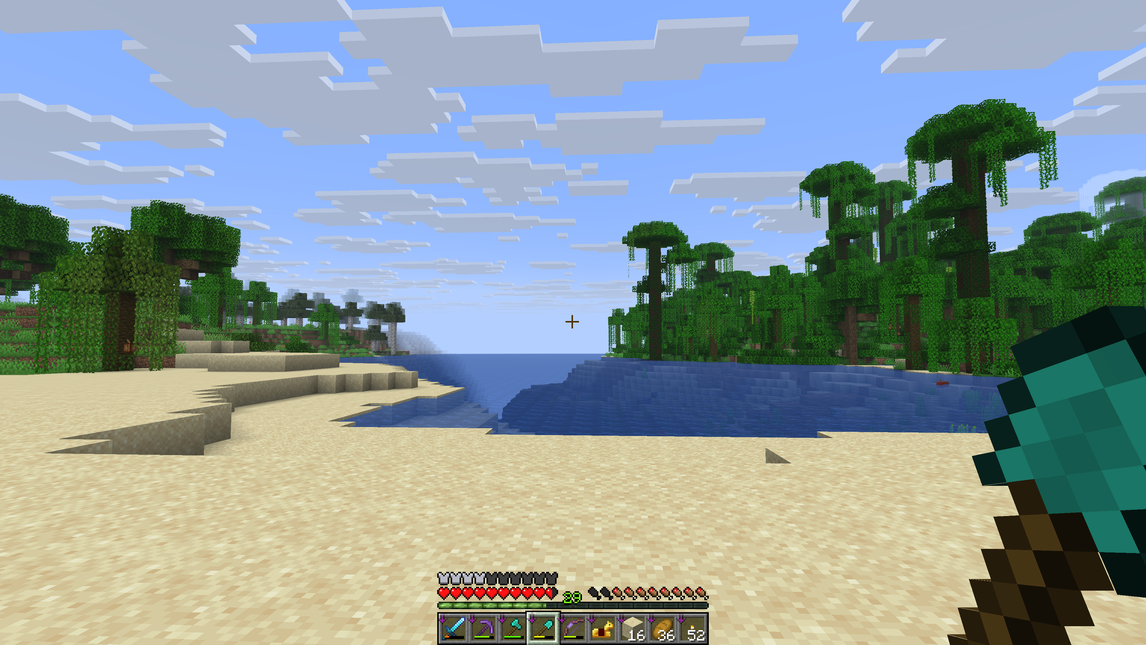 Gorgeous jungle beach