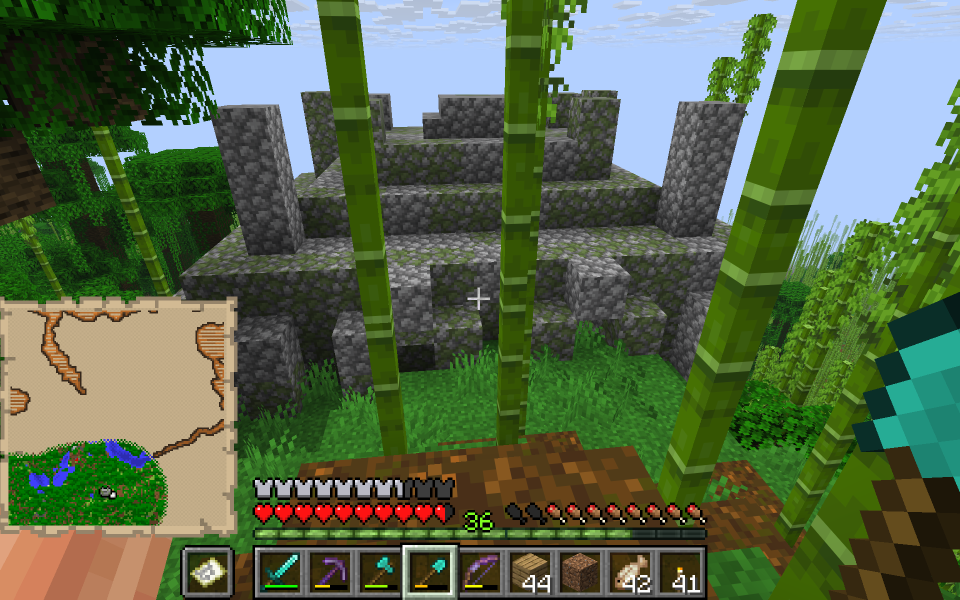 Jungle Temple from Sakura Villager Map