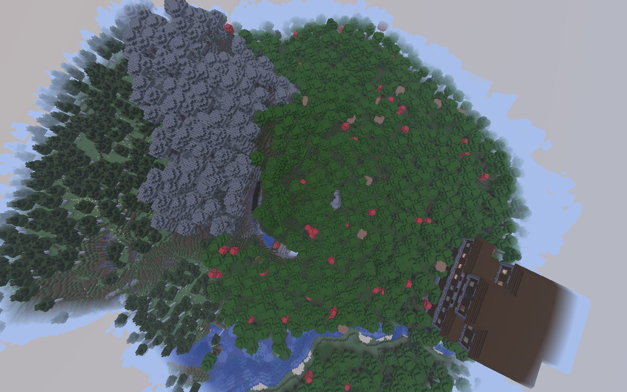 Pale Gardens of the Woodland Mansion