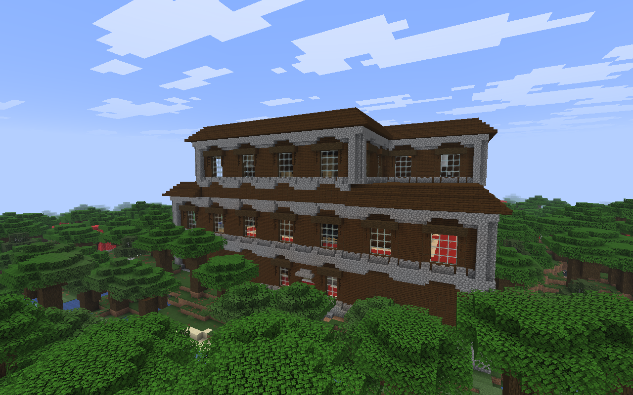 Woodland Mansion Near Sakura